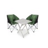 Pack Dometic table et 2 chaises (Vert)